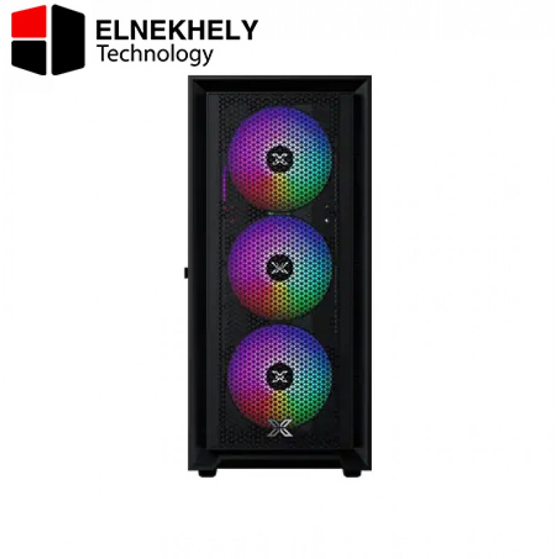 Xigmatek Sky II FIXEDRGB+ X-Power 600W 80+ White Mid Tower Case