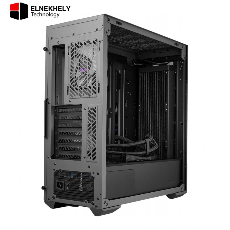 Cooler Master TD500 MAX ATX Mid-Tower Case, Custom Atmos 360 MAX AIO, GX II Gold 850W ATX 3.0 PSU, Mobius 120P ARGB PWM Fan, Type C, Two-Stage Power Connector, Pre-Routed Cable Management