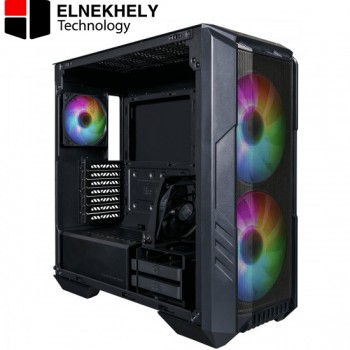 Cooler Master HAF 500 Mid-Tower Case - Black