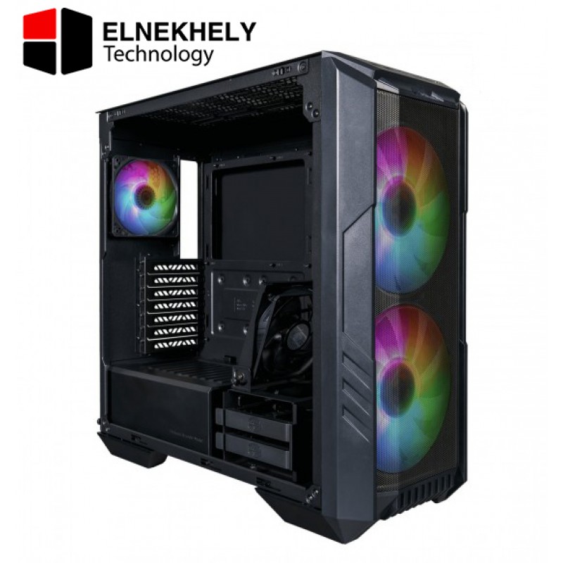 Cooler Master HAF 500 Mid-Tower Case - Black