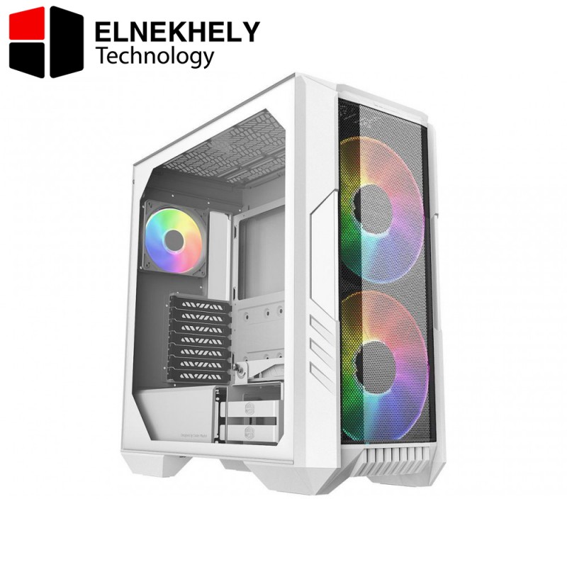 COOLER MASTER HAF 500 Mid Tower Case - White