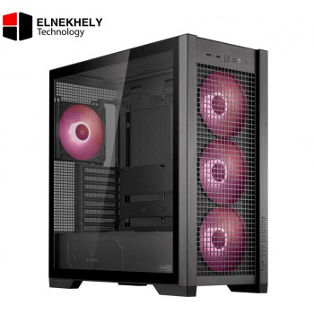 Asus TUF Gaming GT302 ARGB ATX Mid-Tower Case, Black