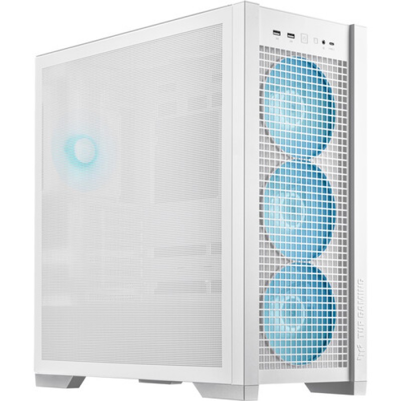 Asus TUF Gaming GT302 ARGB ATX Mid-Tower Case,white