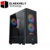 XIGMATEK HERO II AIR 4-FAN RGB CASE + Z-POWER II Z650 - 500W PSU