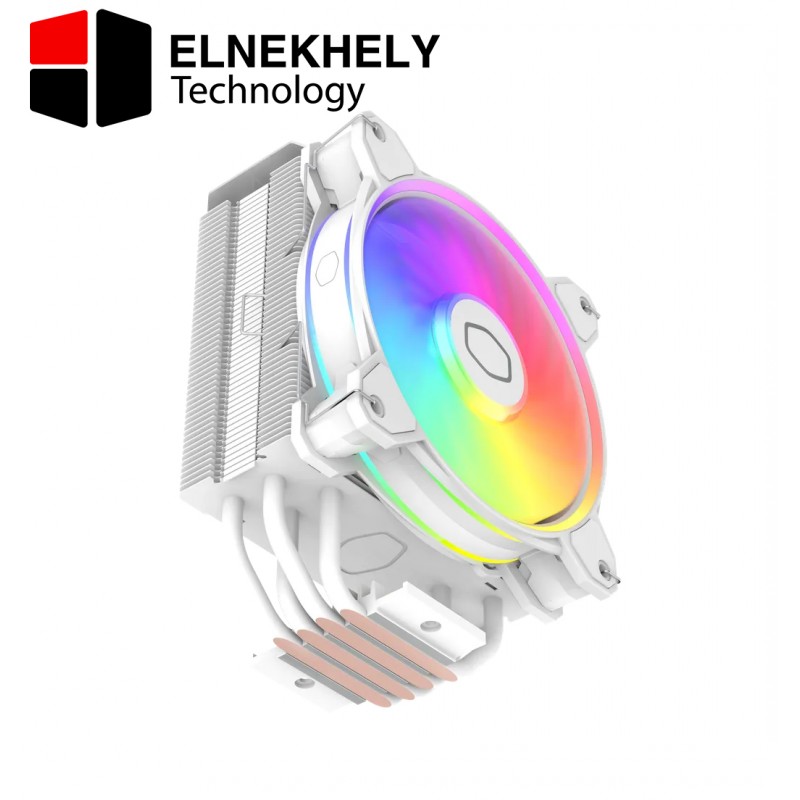 Cooler Master Hyper 212 Halo RGB - CPU Air Cooler - White