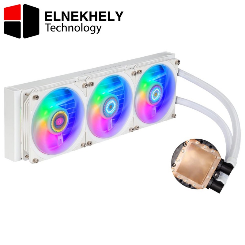 CoolerMaster MasterLiquid PL360 FLUX ARGB - White