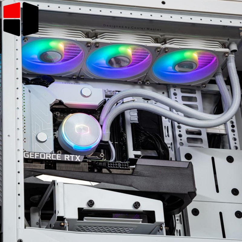 CoolerMaster MasterLiquid PL360 FLUX ARGB - White