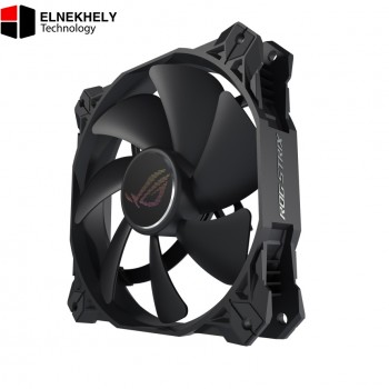 ASUS ROG Strix XF120 Whisper-Quiet, 4-pin PWM Fan for PC Cases, Radiators or CPU Cooling 120mm, up to 400,000 Hours lifespan, Magnetic-Levitation, 1800RPM