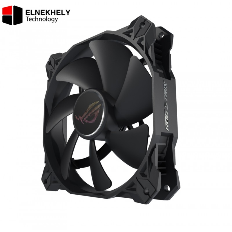 ASUS ROG Strix XF120 Whisper-Quiet, 4-pin PWM Fan for PC Cases, Radiators or CPU Cooling 120mm, up to 400,000 Hours lifespan, Magnetic-Levitation, 1800RPM