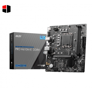 MSI MOTHERBOARD INTEL PRO H610M-E DDR4