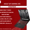 ASUS TUF A15 FA507NVR-LP007W Gaming Laptop AMD Ryzen 7 7435HS 512GB 16GB RAM 15.6 FHD sRGB 100 144Hz NVIDIA GeForce RTX 4060 8GB GDDR6 Windows 11 - Jaeger Gray