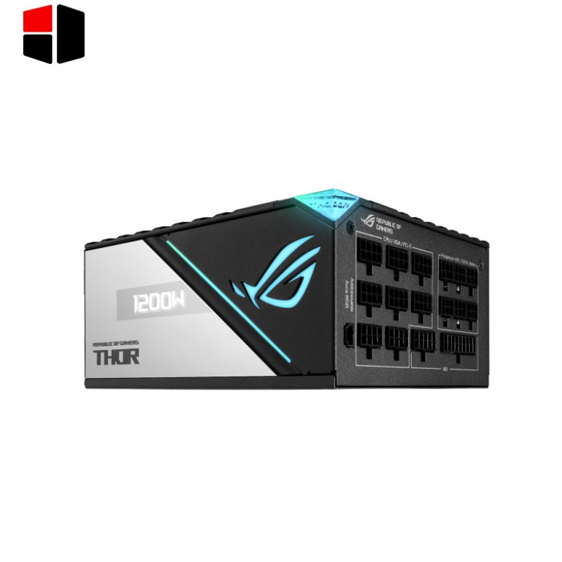 Asus Rog Thor 1200W Platinum II ATX Power Supply Unit — 80Plus Platinum Efficiency, ARGB Aura Sync, 100-240Vac AC Input Range 90YE00L0-B0NA00