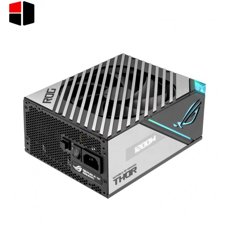 Asus Rog Thor 1200W Platinum II ATX Power Supply Unit — 80Plus Platinum Efficiency, ARGB Aura Sync, 100-240Vac AC Input Range 90YE00L0-B0NA00